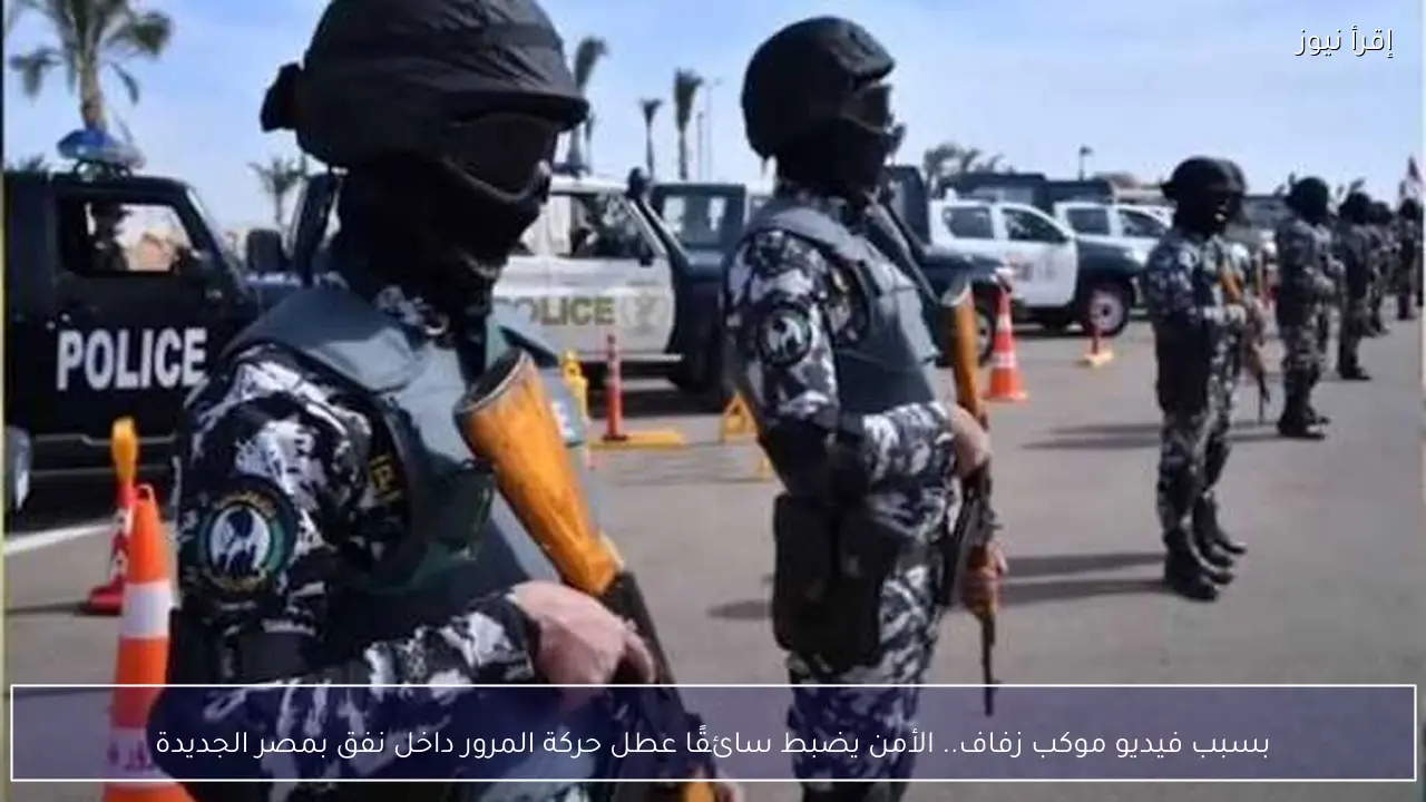 بسبب فيديو موكب زفاف.. الأمن يضبط سائقًا عطل حركة المرور داخل نفق بمصر الجديدة