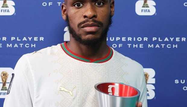 عيسى ديوب يتألق كأفضل لاعب في مباراة المغرب وهولندا بكأس العالم 2026