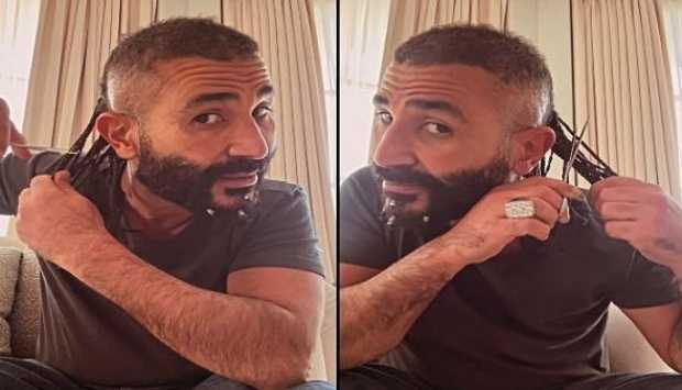 أحمد سعد يعلن توبته ويتخلص من إطلالاته المثيرة بقص شعره (فيديو)