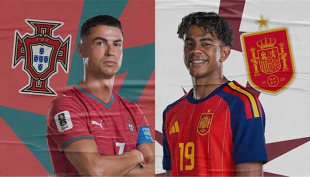 تشكيل البرتغال وإسبانيا في دور الـ16 بكأس العالم 2026