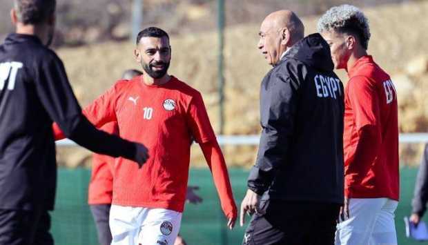 منتخب مصر يوقف مرانه بسبب عاصفة رعدية ويواصل التدريبات في الجيم