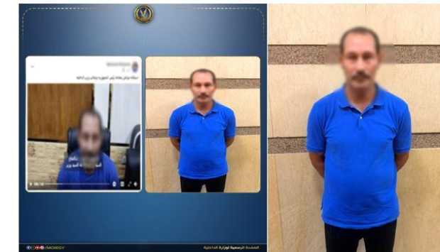 ضبط عاطل في القاهرة بعد ادعائه بتلفيق قضايا لعائلته