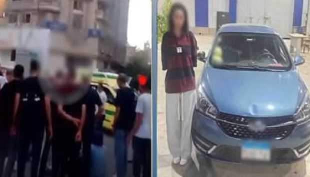 الأمن يضبط سيدة بدون رخصة قيادة صدمت طالبتين في العجوزة