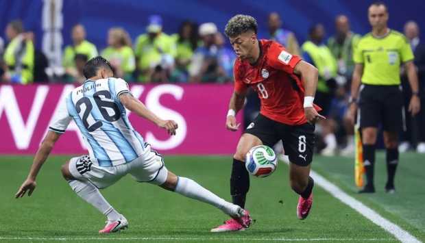 بث مباشر لمباراة مصر ضد الأرجنتين في الشوط الثاني بكأس العالم 2026