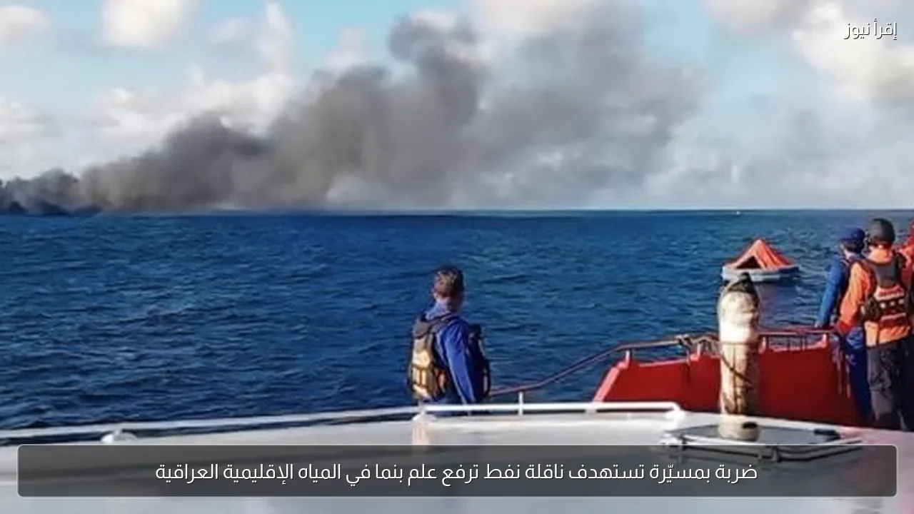 ضربة بمسيّرة تستهدف ناقلة نفط ترفع علم بنما في المياه الإقليمية العراقية
