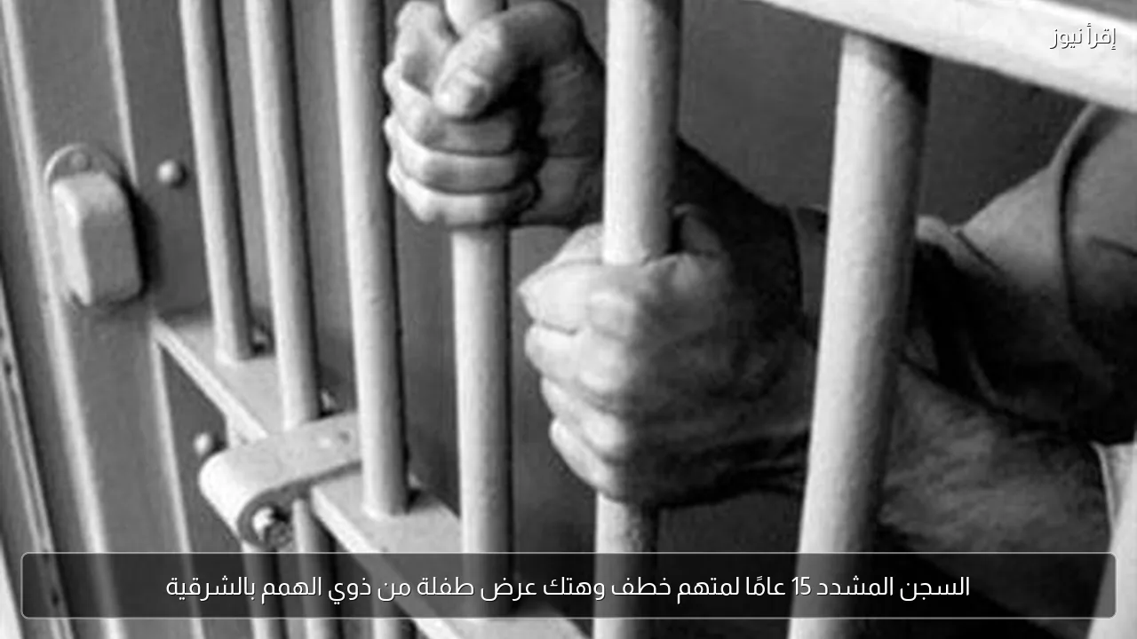 السجن المشدد 15 عامًا لمتهم خطف وهتك عرض طفلة من ذوي الهمم بالشرقية