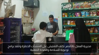 مديرية العمل بالأقصر تكثف التفتيش على المنشآت الخطرة وتنفذ برامج توعوية للسلامة والصحة المهنية