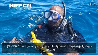 هيبكا: جاهزية شبكة الشمندورات البحرية في البحر الأحمر بلغت 97.6% خلال أغسطس