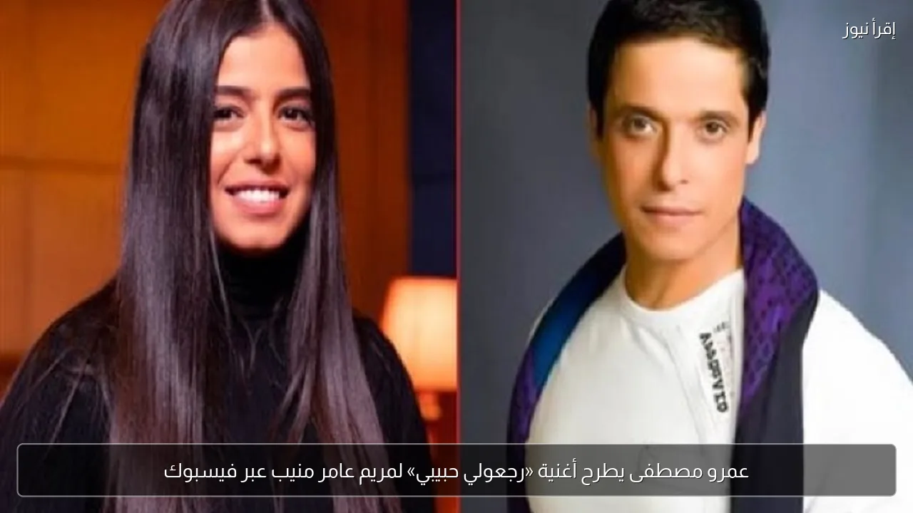 عمرو مصطفى يطرح أغنية «رجعولي حبيبي» لمريم عامر منيب عبر فيسبوك