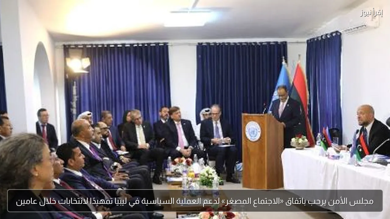 مجلس الأمن يرحب باتفاق «الاجتماع المصغر» لدعم العملية السياسية في ليبيا تمهيدًا لانتخابات خلال عامين