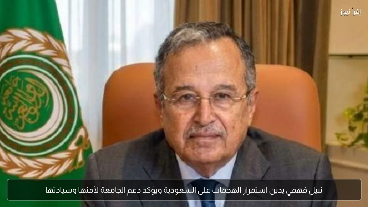 نبيل فهمي يدين استمرار الهجمات على السعودية ويؤكد دعم الجامعة لأمنها وسيادتها