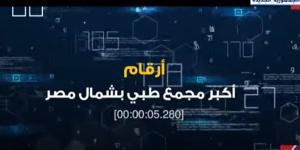 الأكبر في شمال مصر.. "إكسترا نيوز" تستعرض أرقام مجمع السويس الطبي (فيديو) - إقرأ نيوز