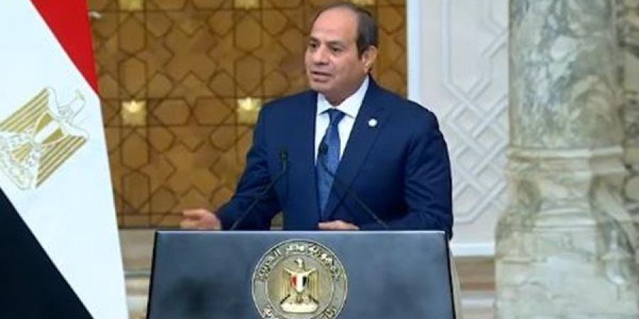 الرئيس السيسي: لا سبيل لحل مشاكل المنطقة إلا بحل الدولتين وإقامة دولة فلسطينية - إقرأ نيوز