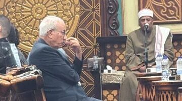 1764450453 الإعلاميون ومقدمو البرامج الرياضية يشاركون في عزاء والد دينا سليم