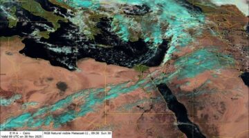 1764508271 درجة الحرارة الحالية في القاهرة وباقي المحافظات بعد التقلبات الجوية