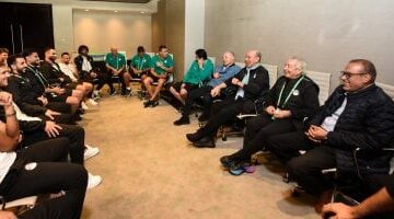 أبو ريدة يدعم المنتخب الوطني قبل انطلاق كأس العرب