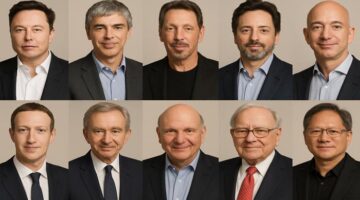 أغنى 10 شخصيات في العالم ارتفاع مؤسس غوغل وانخفاض جيف