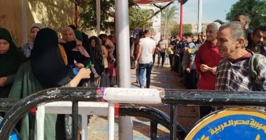 استئناف التصويت في انتخابات النواب بمدينة 15 مايو بعد انتهاء فترة الراحة