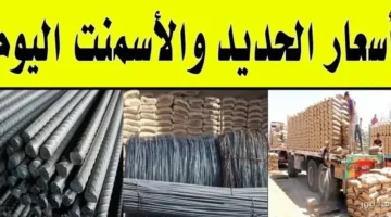 سعر الحديد والاسمنت 1