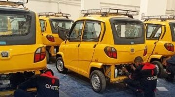 غازتك تعلن عن مشروع استبدال توك توك بسيارات مدمجة جديدة