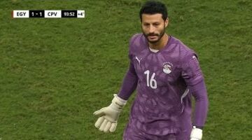 محمد الشناوي يعلن اعتراضه على استبداله قبل ركلات الترجيح أمام