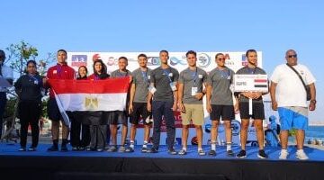 مصر تحرز ذهبية وفضيتين في افتتاح بطولة أفريقيا للكانوى والكياك