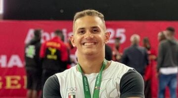 مصطفى الغباشي يحقق التأهل لربع نهائي بطولة العالم للكاراتيه