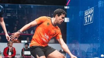 مصطفى عسل يتصدر تصنيف الاسكواش ومحمد زكريا يحقق خطوات نحو