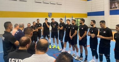 منتخب الكرة الطائرة يستأنف معسكر المقاولون استعدادا لكأس التحدى