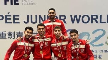 منتخب مصر لسلاح سيف المبارزة يحقق ذهبية كأس العالم تحت
