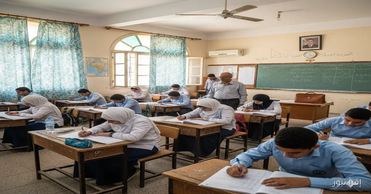 مواعيد امتحانات نص السنة لطلاب الإعدادية 2025 – 2026