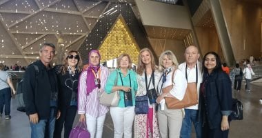 وفود بطولة العالم للكاراتيه تزور الأهرامات والمتحف المصري الكبير