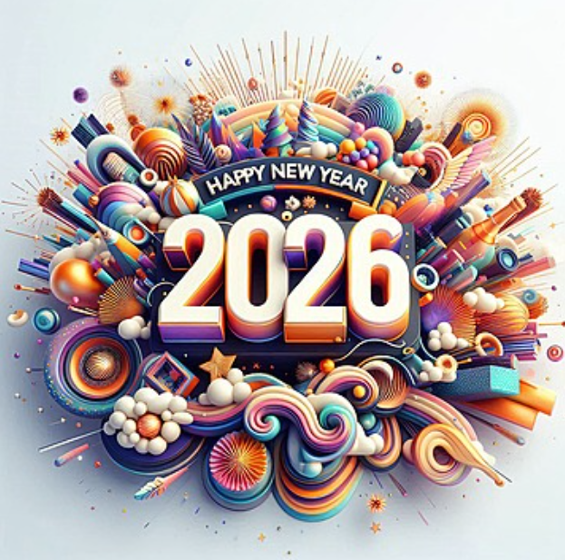 صور تهنئة رأس السنة الميلادية 2026