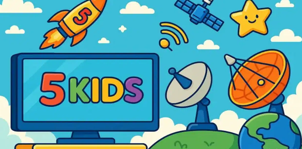 استقبل الآن تردد قناة 5 Kids الجديد لمتابعة أفضل برامج الأطفال 2025 بجودة HD