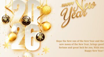 أجمل عبارات تهنئة رأس السنة الميلادية 2026 1
