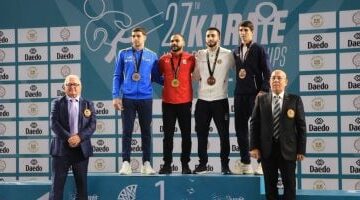 الكاراتيه يعلن بيانا بعد تهنئة الرئيس لمنتخب بطولة العالم