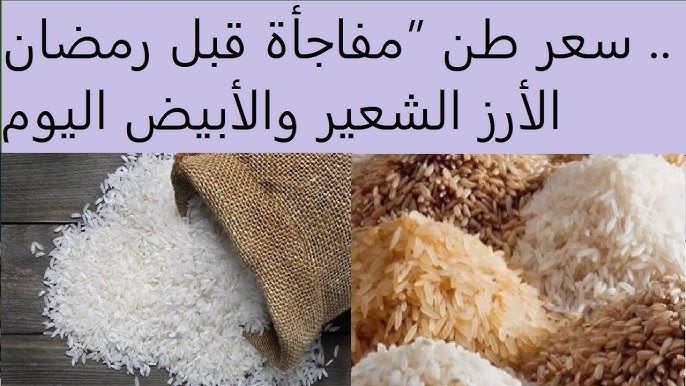 رفيع وعريض .. سعر طن الأرز الشعير اليوم الأحد 7 ديسمبر 2025 في الأسواق
