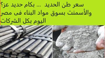 سعر طن الحديد اليوم حديد عز 4