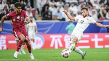 مواجهة قطر وفلسطين في بطولة كأس العرب 2025