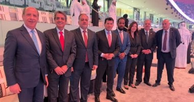 وزير الشباب والرياضة يفتتح بطولة كأس العرب في قطر بحضور جماهيري كبير